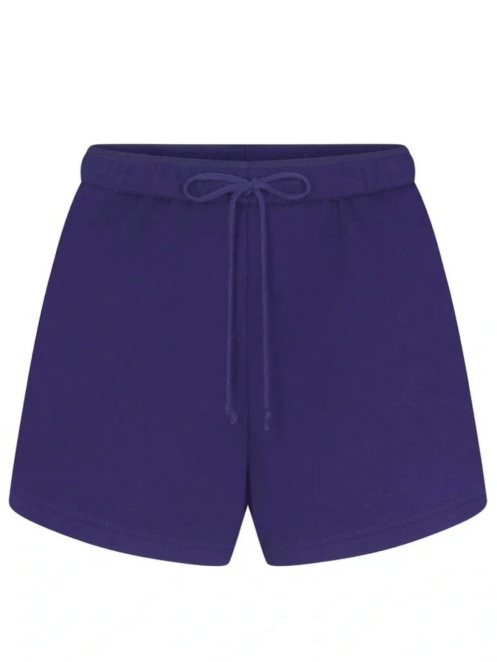 SKIMS concord color cotton fleece shorts